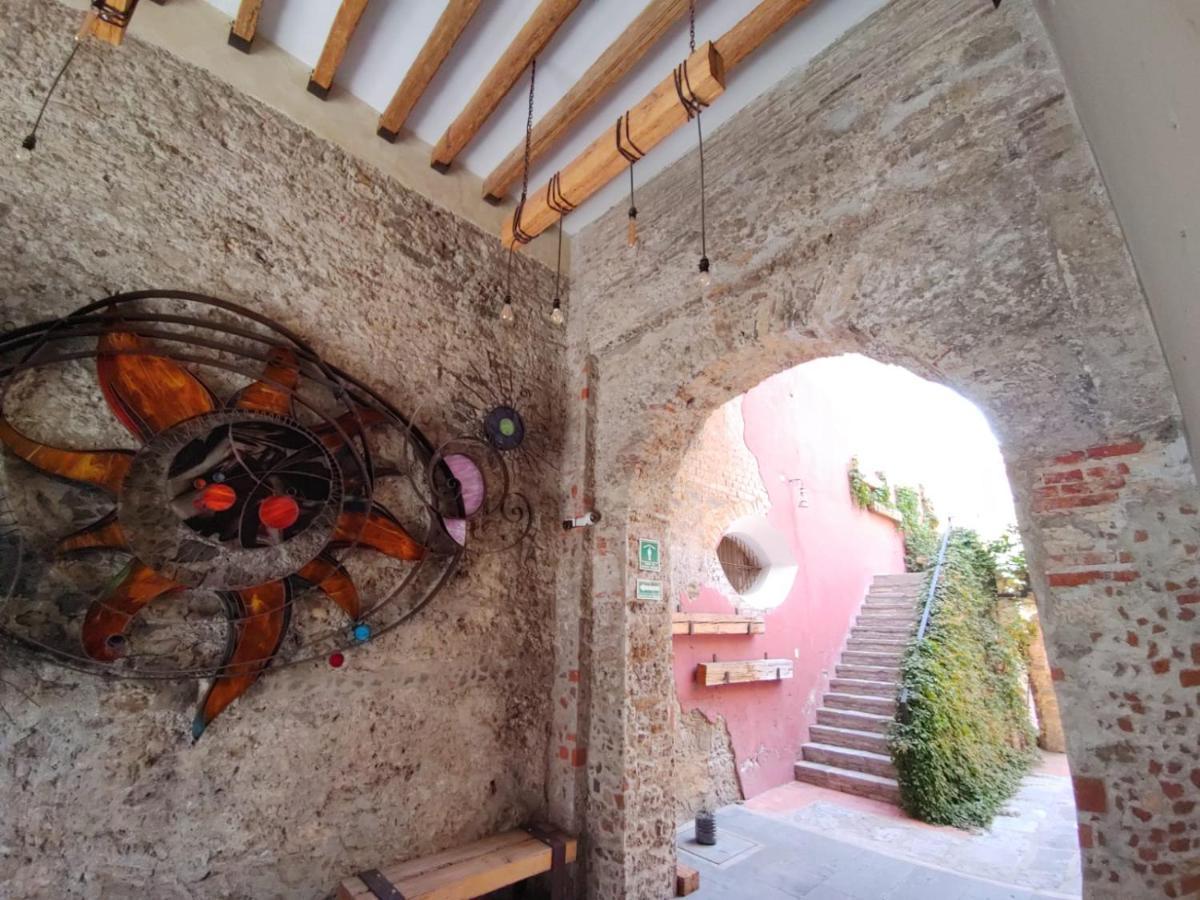 Hotel El Descanso Barrio Del Artista Puebla de Zaragoza Esterno foto