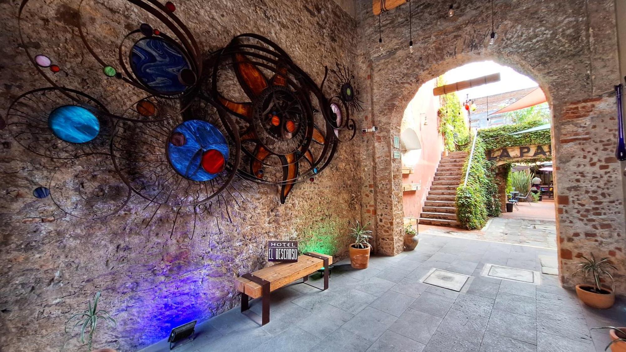 Hotel El Descanso Barrio Del Artista Puebla de Zaragoza Esterno foto